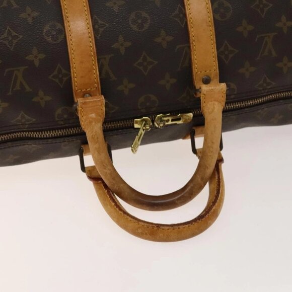 LOUIS VUITTON Monogram Keepall 45 Boston Bag M41428 LV Auth 139683 - Picture 8 of 16